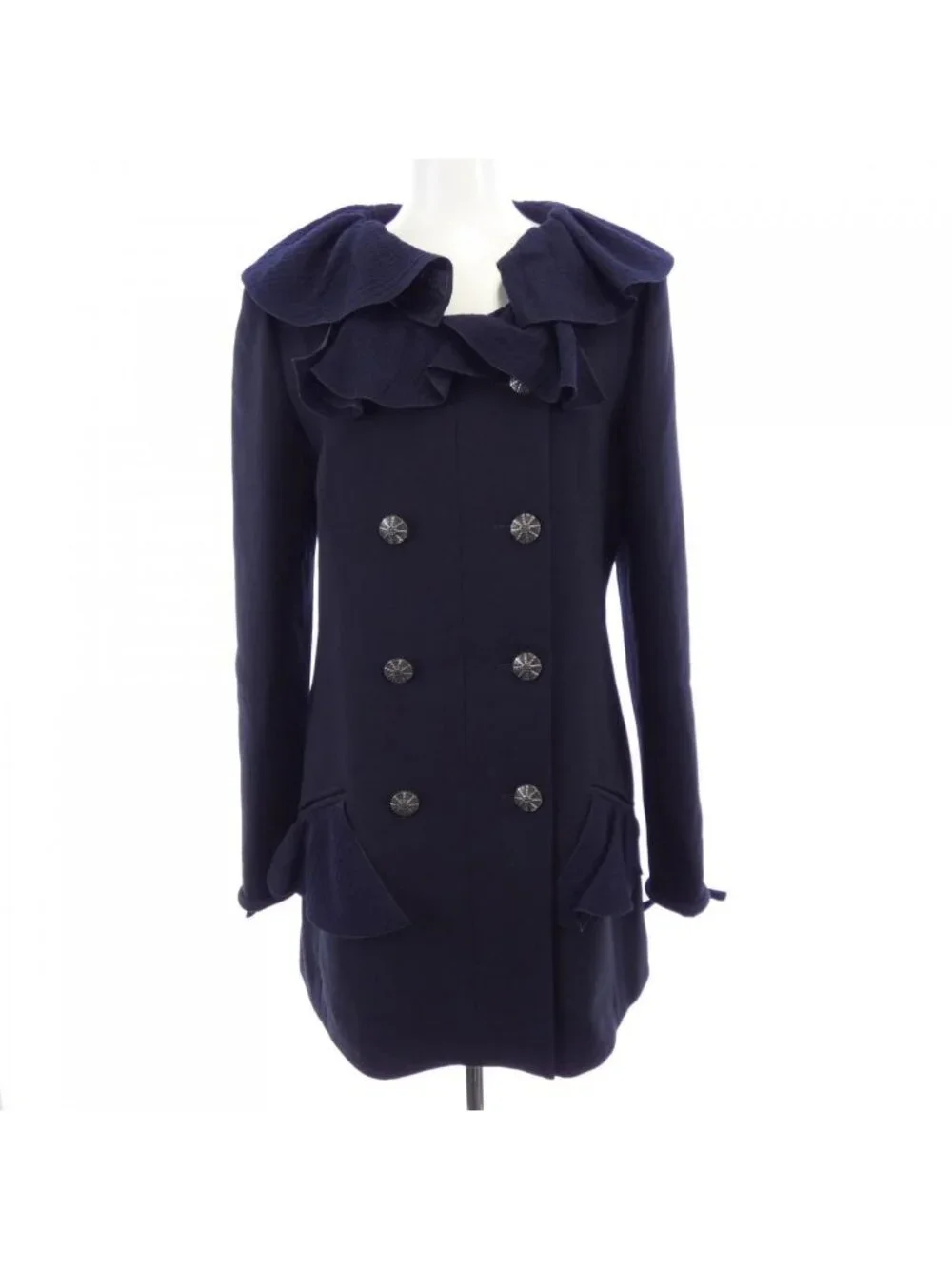 Chanel Coat Navy
